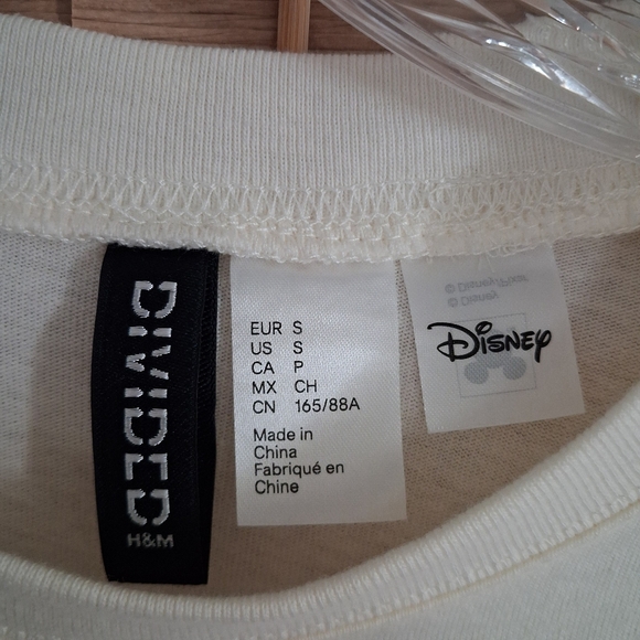 🌸H&M Disney Alice in Wonderland Womens T-Shirt - Cream Small🌸 - Picture 3 of 5